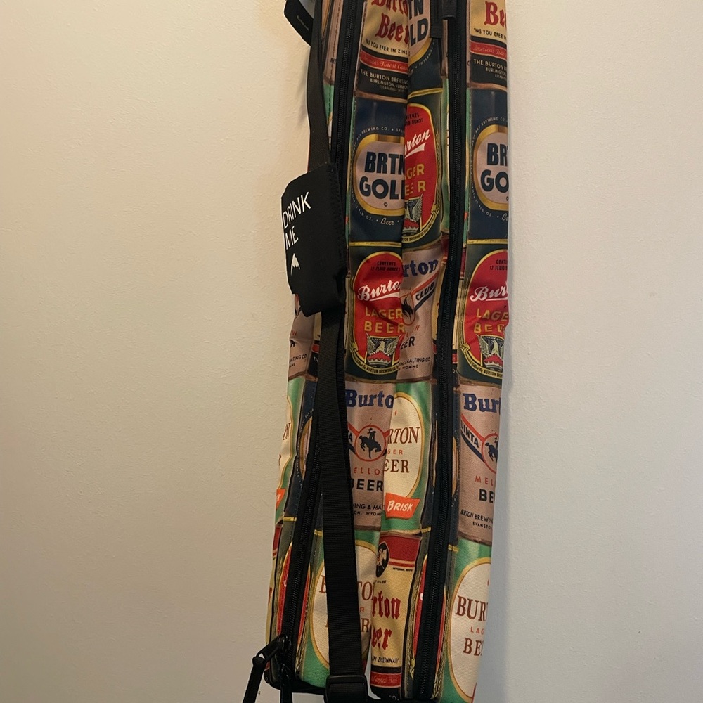Burton Vintage Print Beer Bag